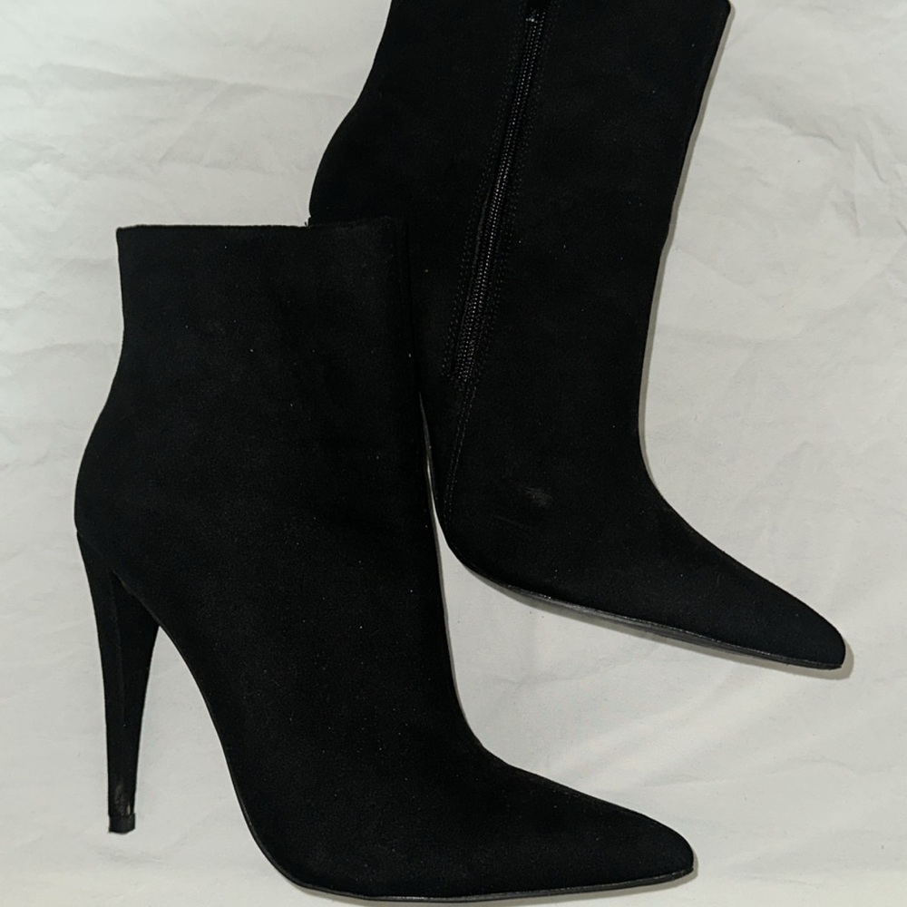 Just Fab Black Women's Ankle Boots